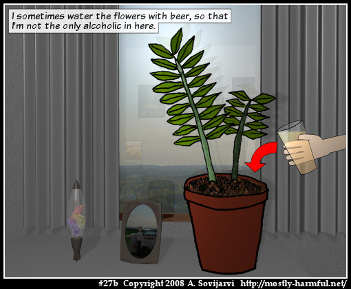 The alcoholic florist