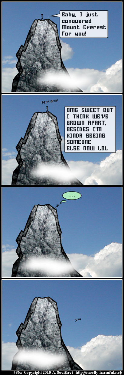 The mountain SMS